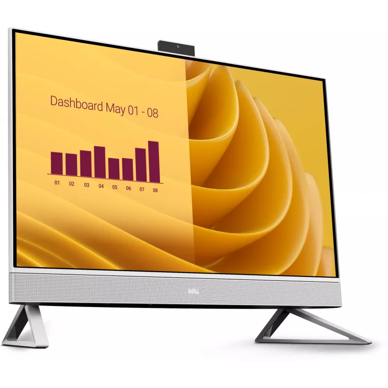 DELL EC27250 Intel Core 7 150U 68.6 cm (27 inch) 1920 x 1080 pikslit kõik-ühes arvuti 32 GB DDR5-SDRAM 2 TB SSD Windows 11 Pro Wi-Fi 6E (802.11ax) pärlvalge, valge
