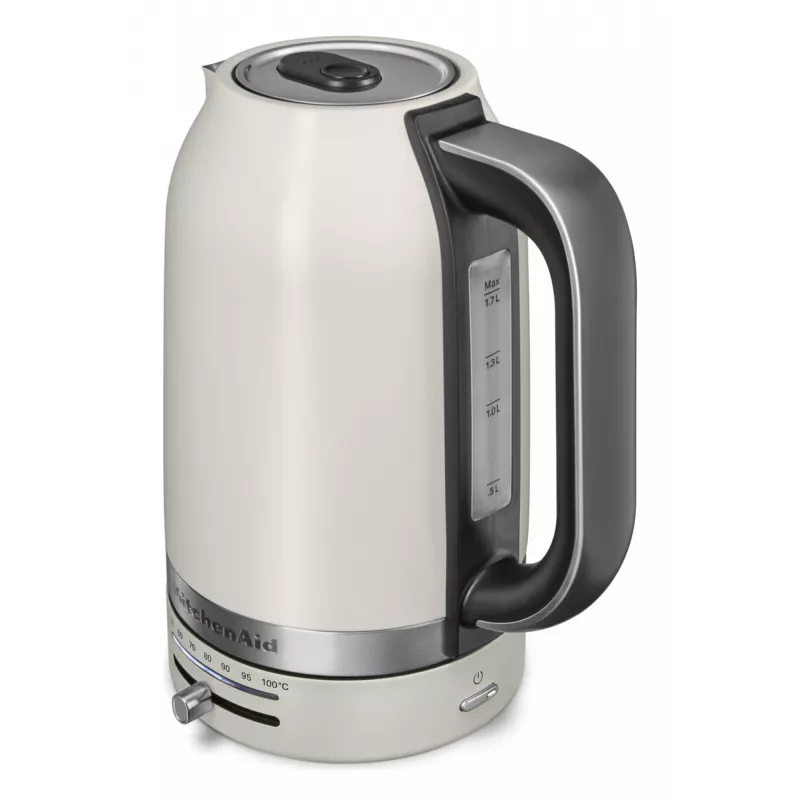 KitchenAid 5KEK1701EPL veekeetja 1,7 L 2400 W Must, Roostevaba teras, Valge