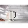 KitchenAid 5KEK1701EPL veekeetja 1,7 L 2400 W Must, Roostevaba teras, Valge