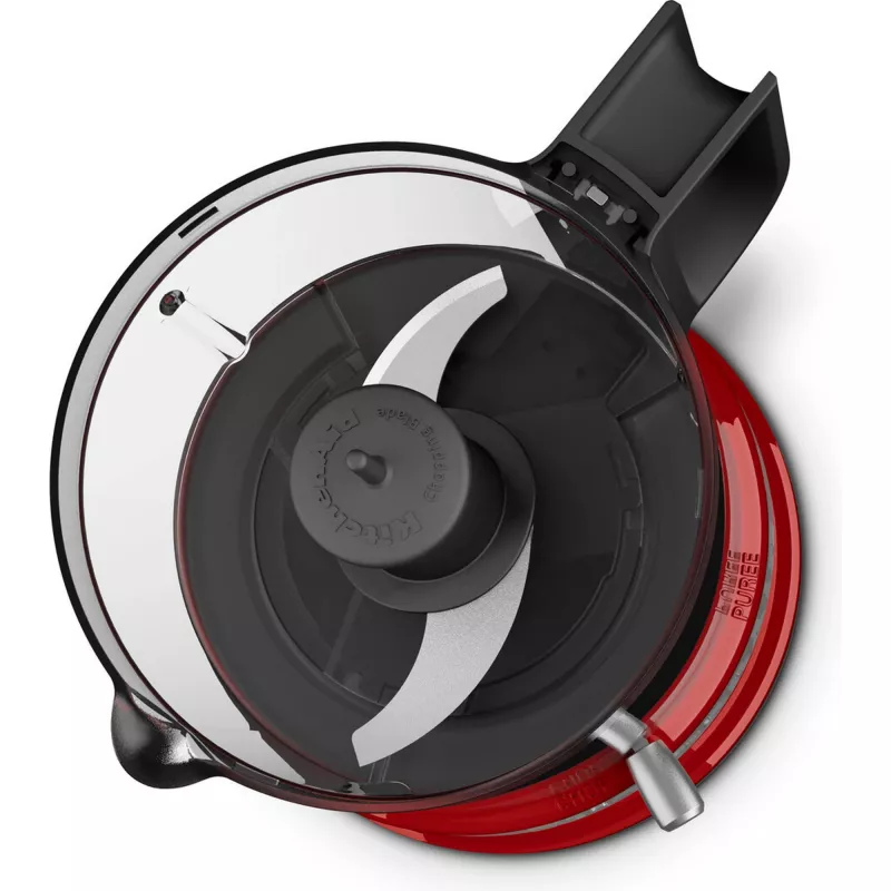KitchenAid 5KFC3516EER 0,83 L 240 W Must, Punane, Roostevaba teras