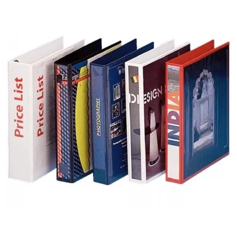 Esselte Panorama Binder FSC® A4 4DR/40 mm, A4, D-rõngas, hoiustamine, sinine, sinine, 400 lehte