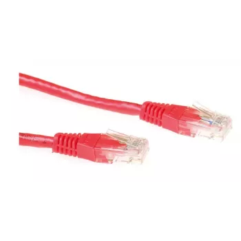 Microconnect B-UTP605R-B võrgukaabel Punane 5 m Cat6 U/UTP (UTP)