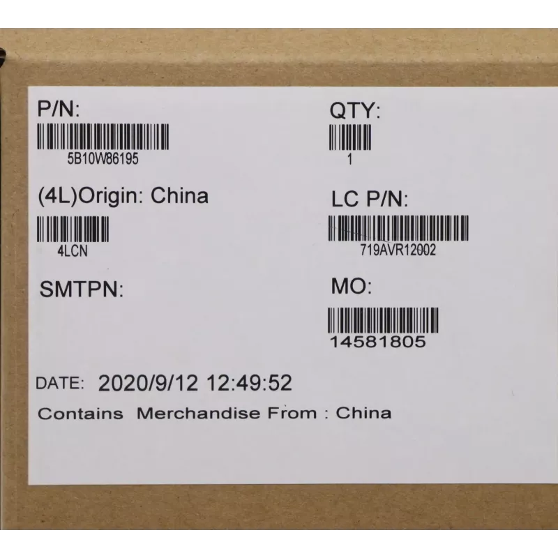 Lenovo 5B10W86195 sülearvuti varuosa Aku