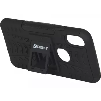 Sandberg ActionCase iPhone X/XS ümbrisele, Kate, Apple, iPhone X, Must