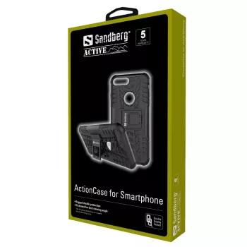 Sandberg ActionCase Galaxy S9 Plus'ile, Border, Samsung, Galaxy S9 Plus, 15,8 cm (6,2 tolli), must