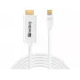 Sandberg MiniDP 1.2 > HDMI 4K 2 m, 2 m, Mini DisplayPort, HDMI, Isane, Isane, Valge