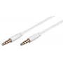 Microconnect AUDLL05W helikaabel 0,5 m 3,5 mm valge
