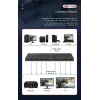 Microconnect MC-HDMISPLITTER0108-4K videopoolitaja HDMI 8x HDMI