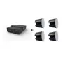 Vivolink Audiopack subwoofer 6,5 + 4 x premium 40W laekõlarit (piiratud komplekti pakkumine) Must Juhtmega ühendatav 110 W