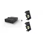 Vivolink Audiopack Subwoofer + 2 x premium in-wall speakers (Limited Bundle Pack Offer) Must Wired 110 W