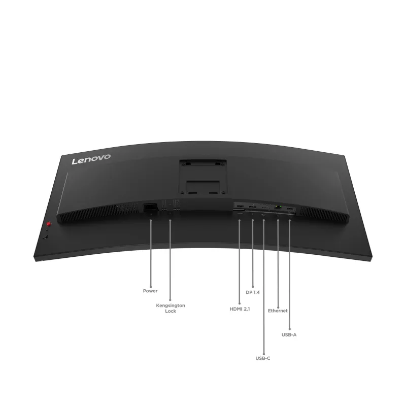 Lenovo ThinkVision T34WD-40 Monitor, 86.4 cm (34 tolli), 3440 x 1440 pikslit, Wide Quad HD, LED, 6 ms, Must