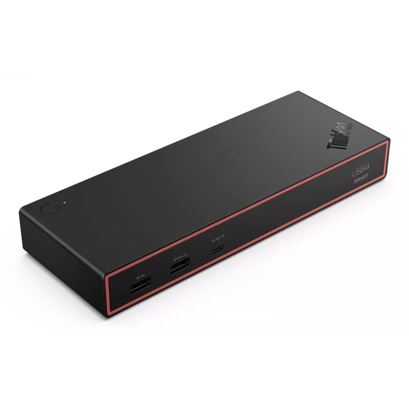 Lenovo ThinkPad USB4 Smart Dock 5500 koos 135 W adapteriga, juhtmega, must