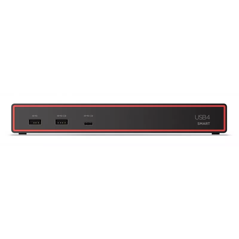 Lenovo ThinkPad USB4 Smart Dock 5500 koos 135 W adapteriga, juhtmega, must