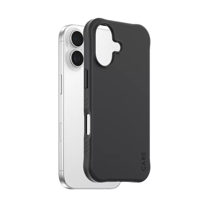 PanzerGlass CARE™ by ® Samba ümbris Must MagSafe'iga iPhone 17 | Hulgipakend