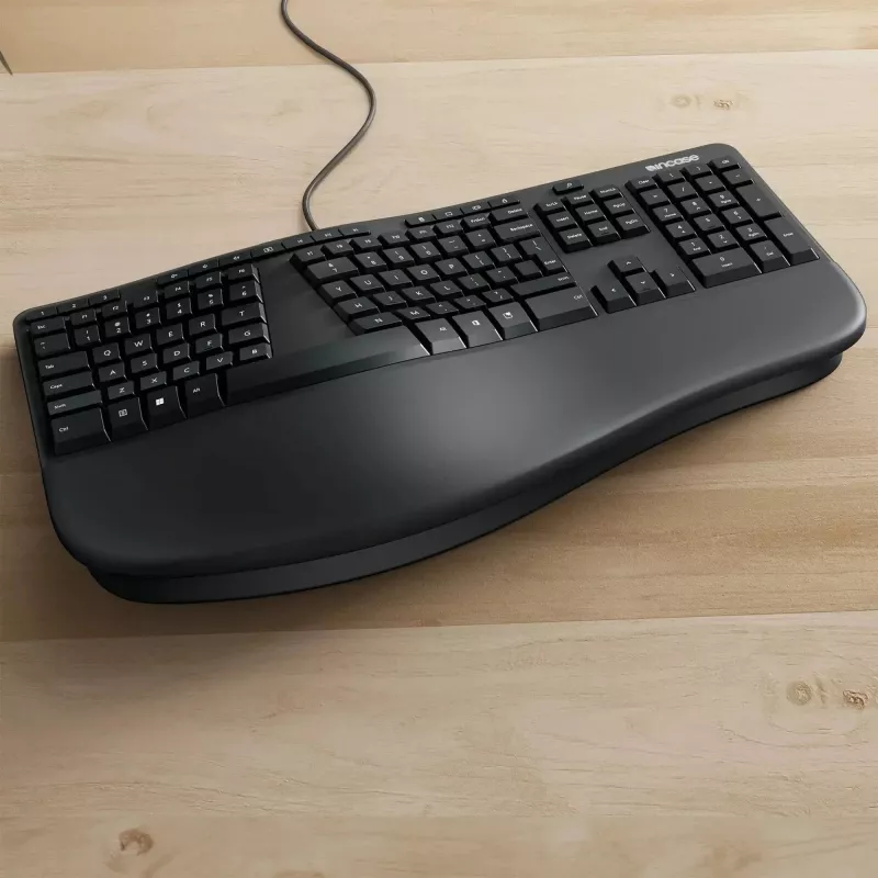 Incase Designed by Microsoft Ergonoomiline klaviatuur kontor USB QWERTY inglise must