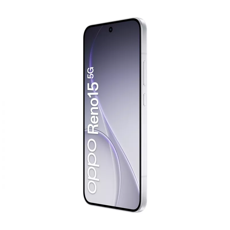 OPPO Reno15 5G 16,7 cm (6,59 tolli) Dual SIM Android 16.0 USB USB-C 8 GB 512 GB 6500 mAh Valge