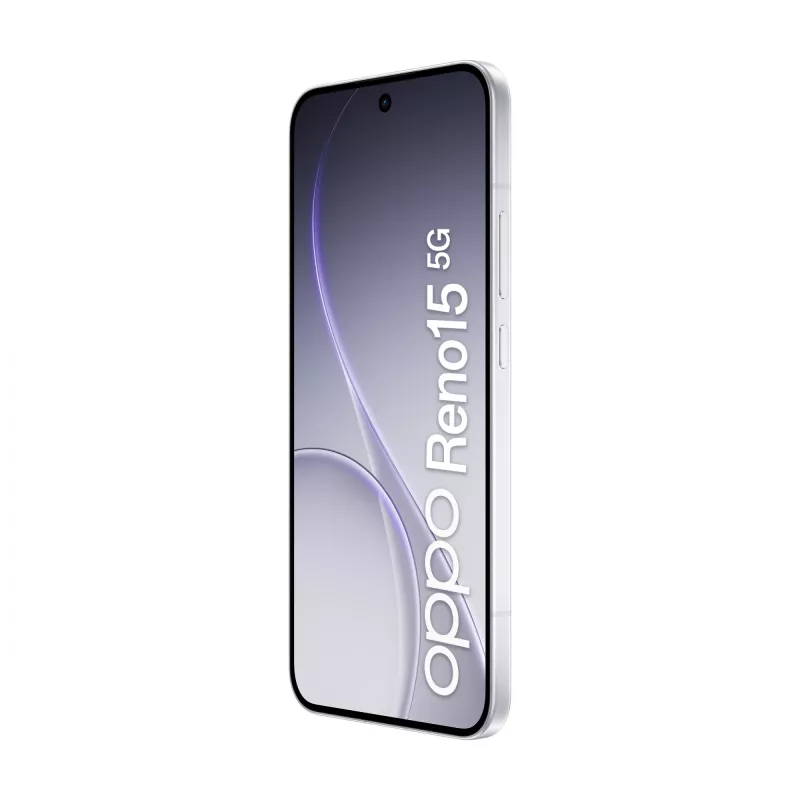 OPPO Reno15 5G 16,7 cm (6,59 tolli) Dual SIM Android 16.0 USB USB-C 8 GB 512 GB 6500 mAh Valge