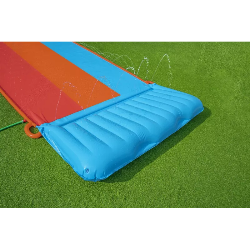 Bestway H2OGO! Triple Water Slide with Tsunami Splash Ramp 4,88 m
