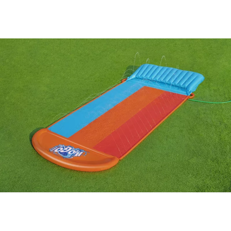 Bestway H2OGO! Triple Water Slide with Tsunami Splash Ramp 4,88 m