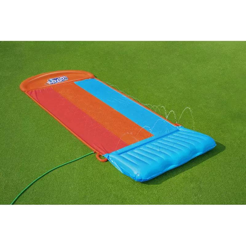 Bestway H2OGO! Triple Water Slide with Tsunami Splash Ramp 4,88 m