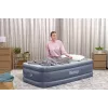Bestway Tritech Air Mattress Twin koos sisseehitatud vahelduvvoolupumba ja antimikroobse kattega, 1.91 m x 97 cm x 51 cm