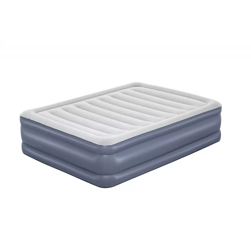 Bestway Tritech Queen täispuhutav madrats sisseehitatud vahelduvvoolupumba ja antimikroobse kattega 2,03 m x 1,52 m x 51 cm