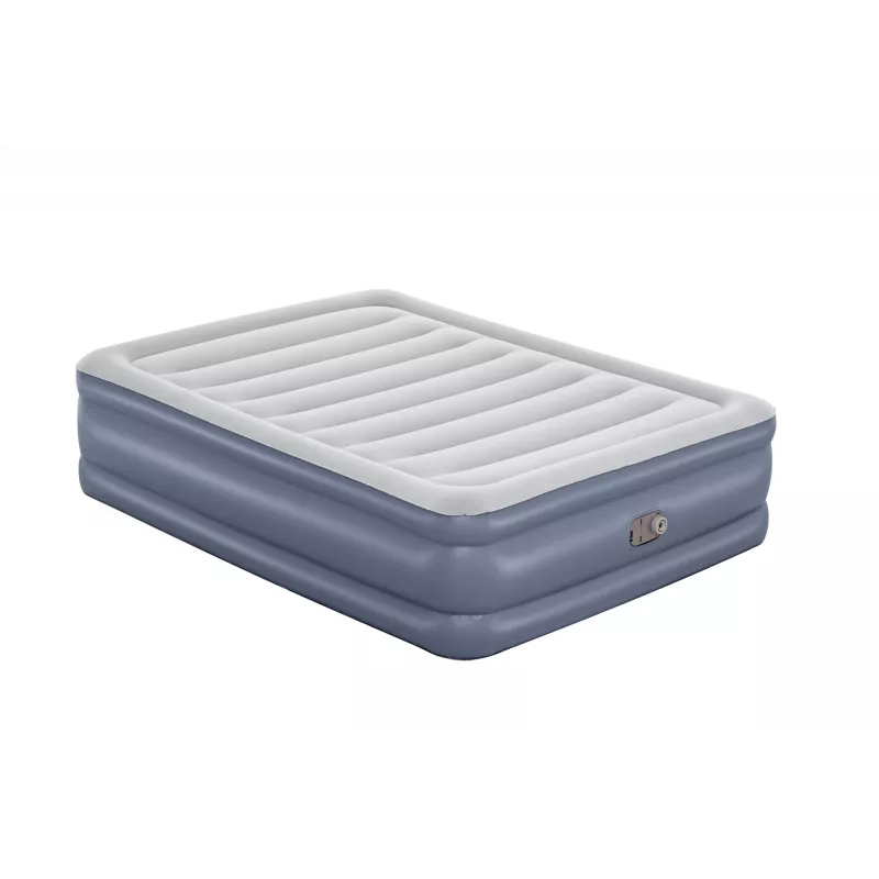 Bestway Tritech Queen täispuhutav madrats sisseehitatud vahelduvvoolupumba ja antimikroobse kattega 2,03 m x 1,52 m x 51 cm