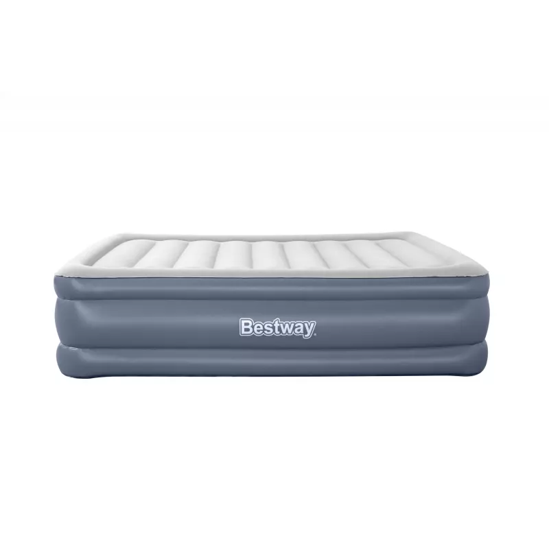 Bestway Tritech Queen täispuhutav madrats sisseehitatud vahelduvvoolupumba ja antimikroobse kattega 2,03 m x 1,52 m x 51 cm