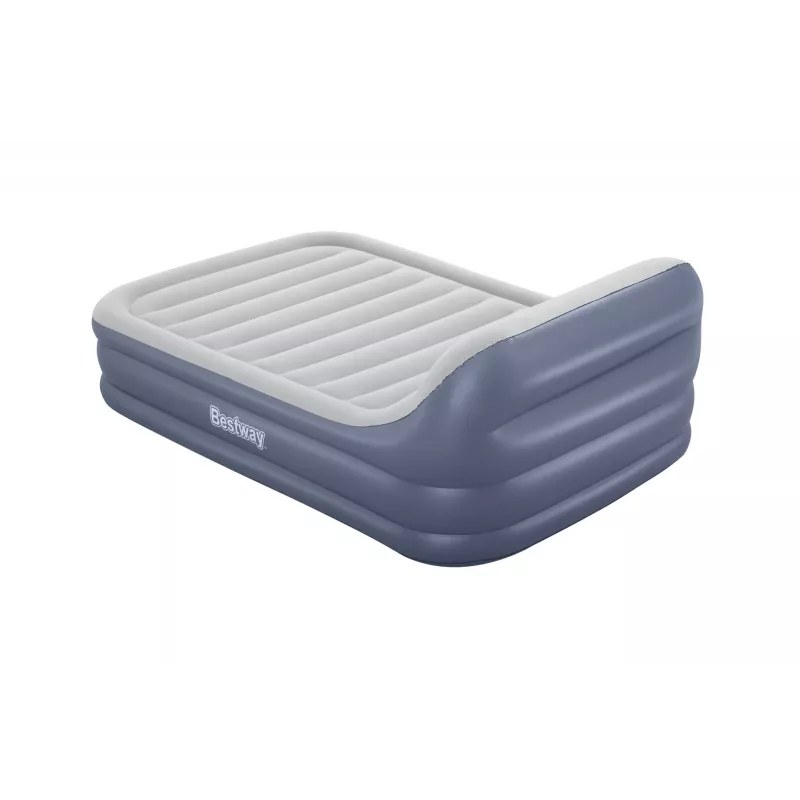 Bestway Tritech SleekFlow peatugiga õhkmadrats Queen, sisseehitatud vahelduvvoolupumba ja antimikroobse kattega, 2,26 m x 1,52 m x 84 cm
