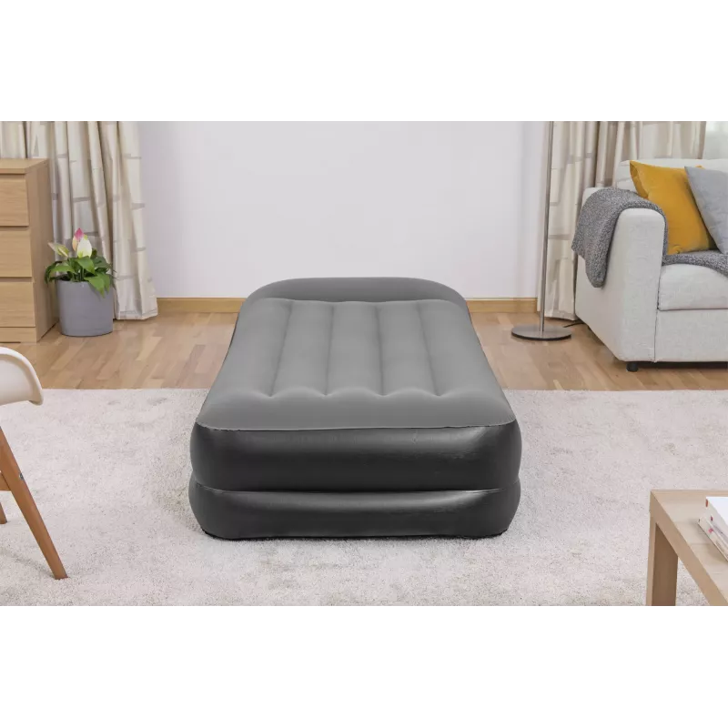 Bestway Tritech õhkmadrats Twin sisseehitatud vahelduvvoolupumbaga ja antimikroobse kattega 1,91 m x 97 cm x 46 cm