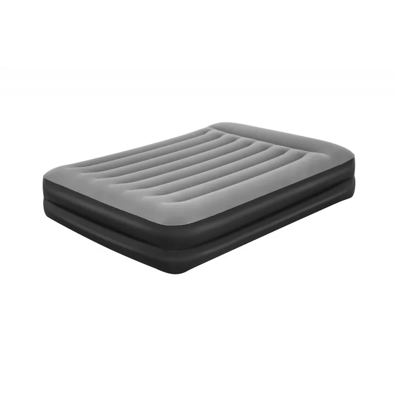 Bestway Tritech Air Mattress Queen koos Built-in AC Pump and Antimicrobial Coating 2.03 m x 1.52 m x 46 cm