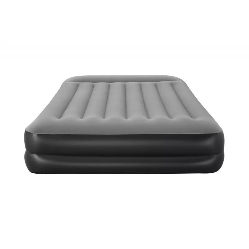 Bestway Tritech Air Mattress Queen koos Built-in AC Pump and Antimicrobial Coating 2.03 m x 1.52 m x 46 cm