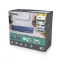 Bestway Tritech Air Mattress Queen koos Built-in AC Pump and Antimicrobial Coating 2.03 m x 1.52 m x 46 cm