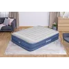 Bestway Tritech Air Mattress Queen koos Built-in AC Pump and Antimicrobial Coating 2.03 m x 1.52 m x 46 cm