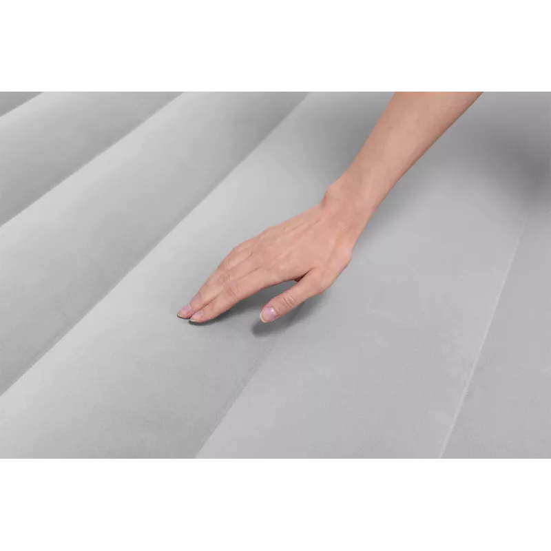 Bestway Tritech Air Mattress Queen koos Built-in AC Pump and Antimicrobial Coating 2.03 m x 1.52 m x 46 cm