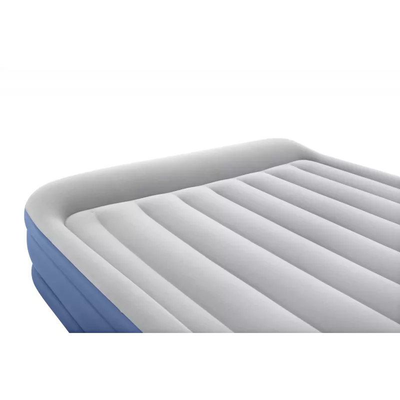 Bestway Tritech Air Mattress Queen koos Built-in AC Pump and Antimicrobial Coating 2.03 m x 1.52 m x 46 cm