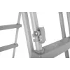 Bestway Flip & Lock maapealse basseini redel 1,07 m, Redel, Hall, Metall, 150 kg, 3 astet, 107 cm