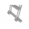 Bestway Flip & Lock maapealse basseini redel 1,32 m, Redel, Hall, Metall, Plast, 150 kg, 4 astet, EN16582