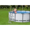 Bestway Flip & Lock maapealse basseini redel 1,32 m, Redel, Hall, Metall, Plast, 150 kg, 4 astet, EN16582