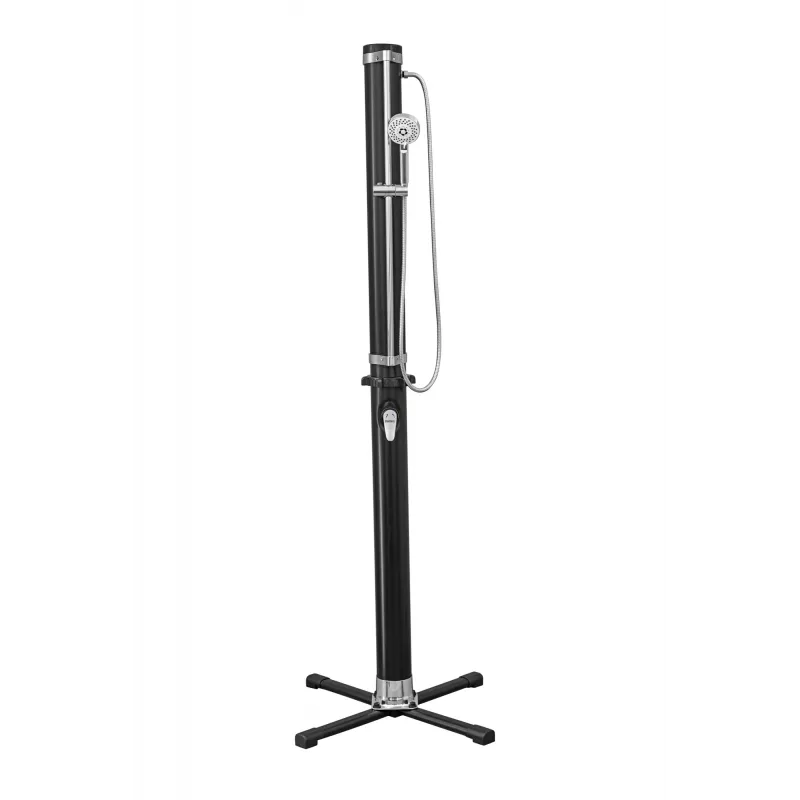 Bestway SolarFlow 5,2 galloni välistingimustes kasutatav dušš, eraldiseisev, must, metall, PVC, 20 L, EN1112, 620 mm
