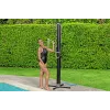 Bestway SolarFlow 5,2 galloni välistingimustes kasutatav dušš, eraldiseisev, must, metall, PVC, 20 L, EN1112, 620 mm