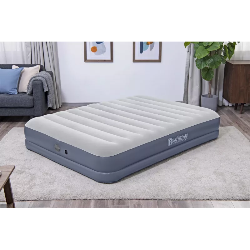 Bestway Tritech Air Mattress Queen koos taaslaetava pumbaga 2,03 m x 1,52 m x 36 cm