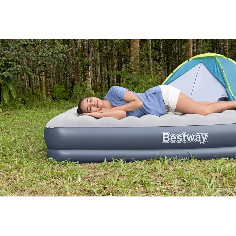 Bestway Tritech Air Mattress Queen koos taaslaetava pumbaga 2,03 m x 1,52 m x 36 cm
