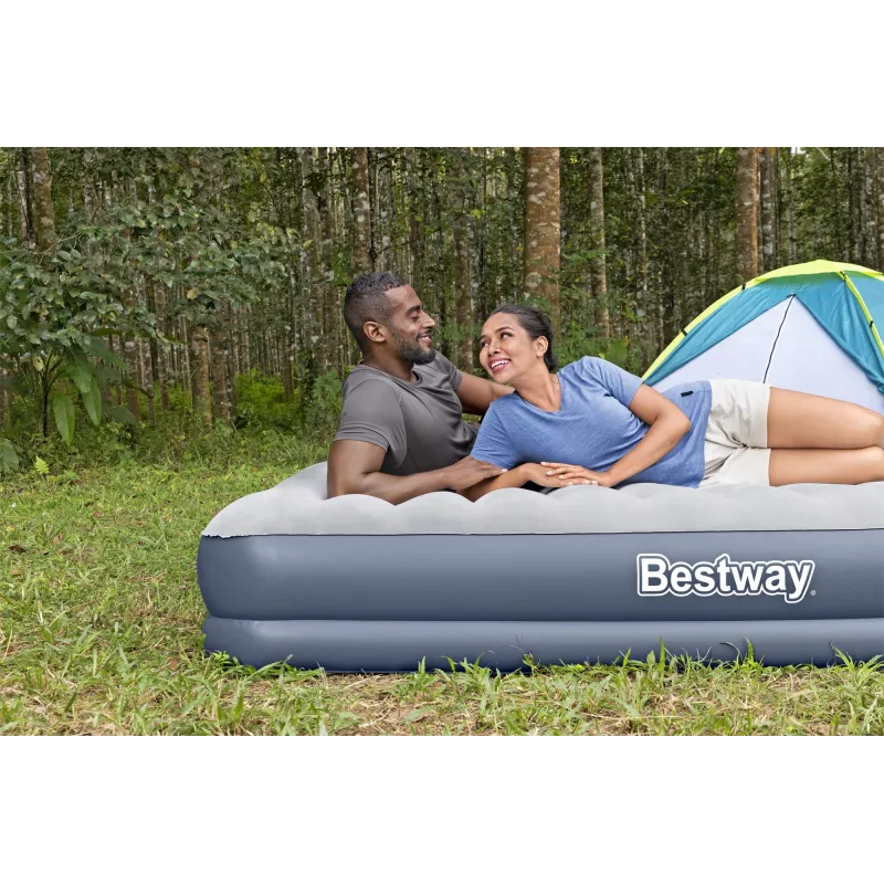 Bestway Tritech Air Mattress Queen koos taaslaetava pumbaga 2,03 m x 1,52 m x 36 cm