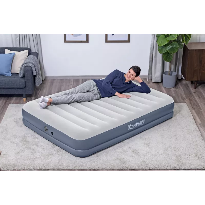 Bestway Tritech Air Mattress Queen koos taaslaetava pumbaga 2,03 m x 1,52 m x 36 cm