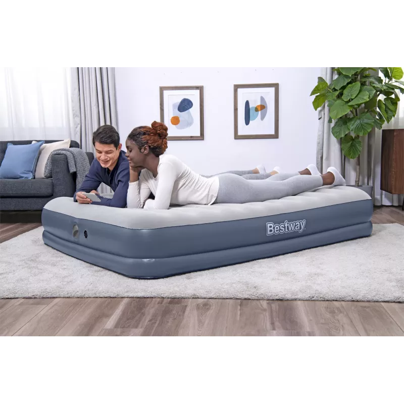 Bestway Tritech Air Mattress Queen koos taaslaetava pumbaga 2,03 m x 1,52 m x 36 cm