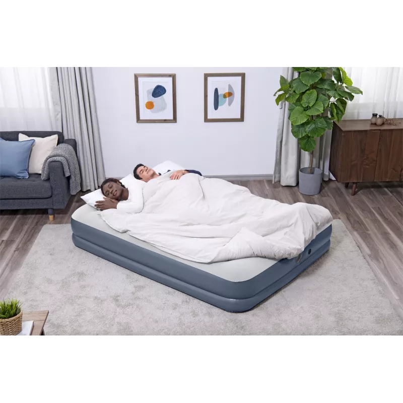 Bestway Tritech Air Mattress Queen koos taaslaetava pumbaga 2,03 m x 1,52 m x 36 cm