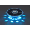 Bestway FloatBright päikeseenergial töötav LED-basseinipurskkaev, basseinipurskkaev, ABS, polüetüleentereftalaat (PET), roostevaba teras, EMC/EN60598/EN60335, aku, 5 V, 182 mm
