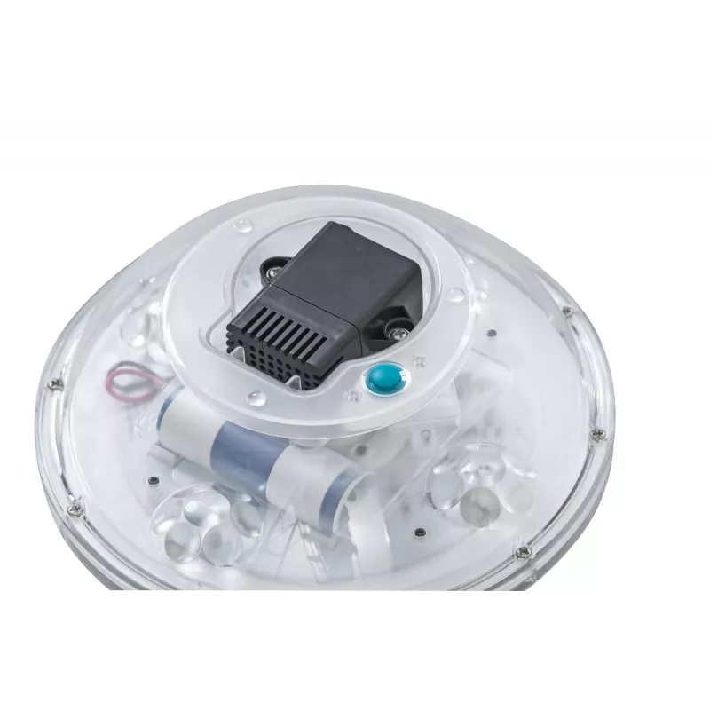 Bestway FloatBright päikeseenergial töötav LED-basseinipurskkaev, basseinipurskkaev, ABS, polüetüleentereftalaat (PET), roostevaba teras, EMC/EN60598/EN60335, aku, 5 V, 182 mm