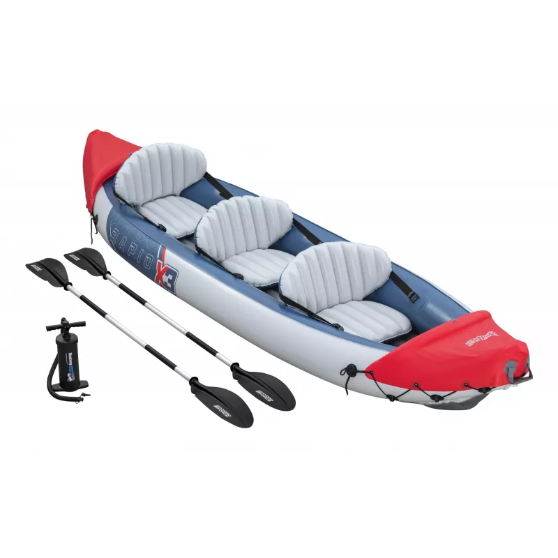 Bestway Hydro Force Rapid X3 täispuhutav 3-kohaline süstakomplekt 3,81 m